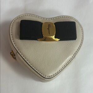 Salvatore Ferragamo Cream Leather Accessory